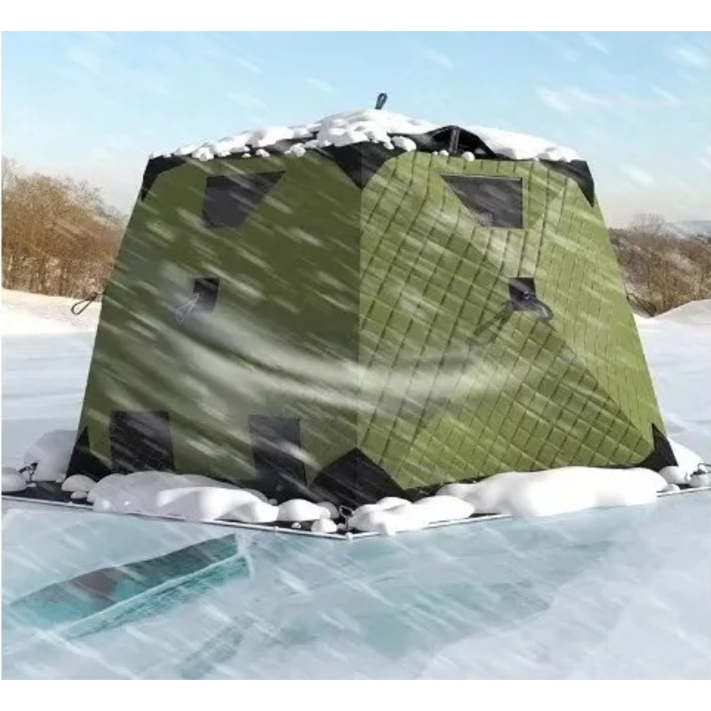 Fishing Equipment You Need - Hexagonal Ice Fishing Hut – Thickened