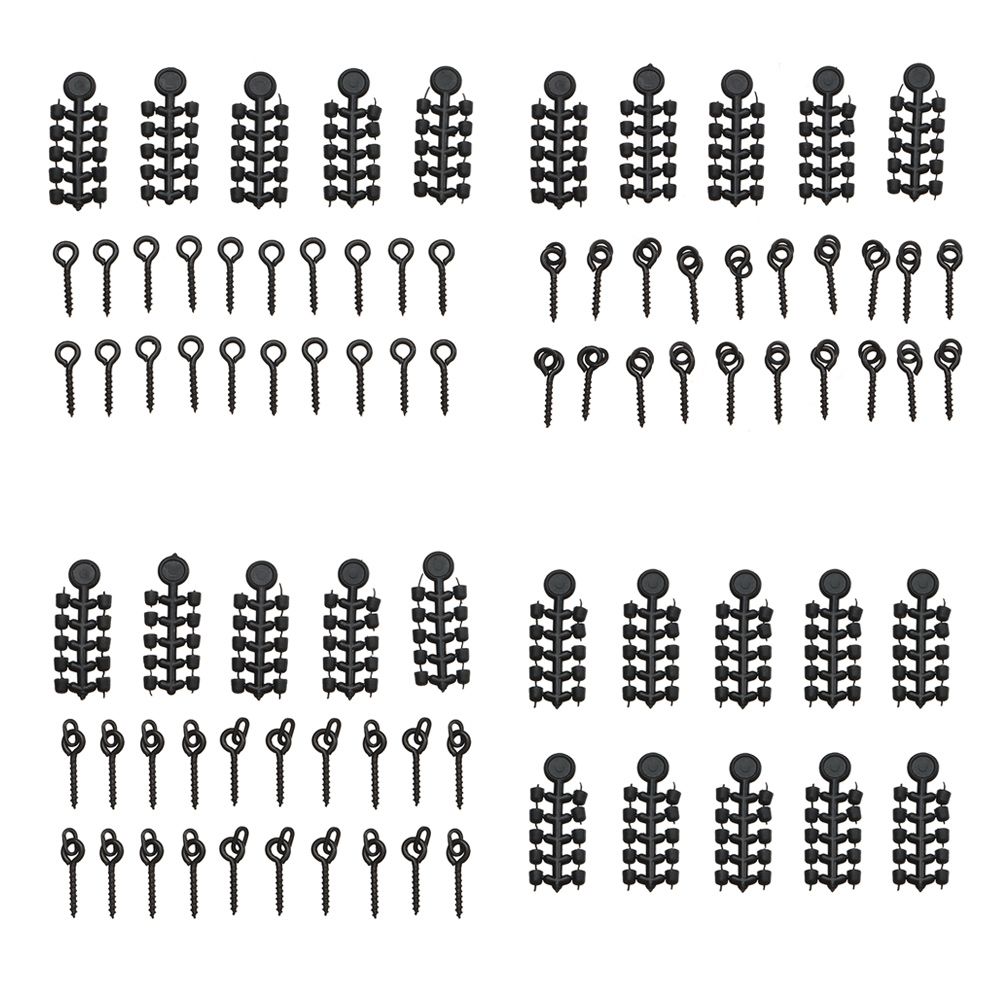 Freshwater Fishing Kit - Durable Plastic Fishing Boilie Chod Screw
