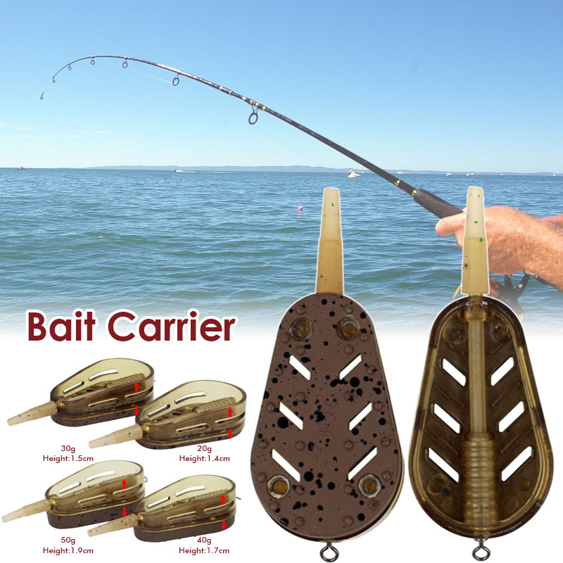 Freshwater Fishing Kit - 5pcs Carp Fishing Method Feeder Cage