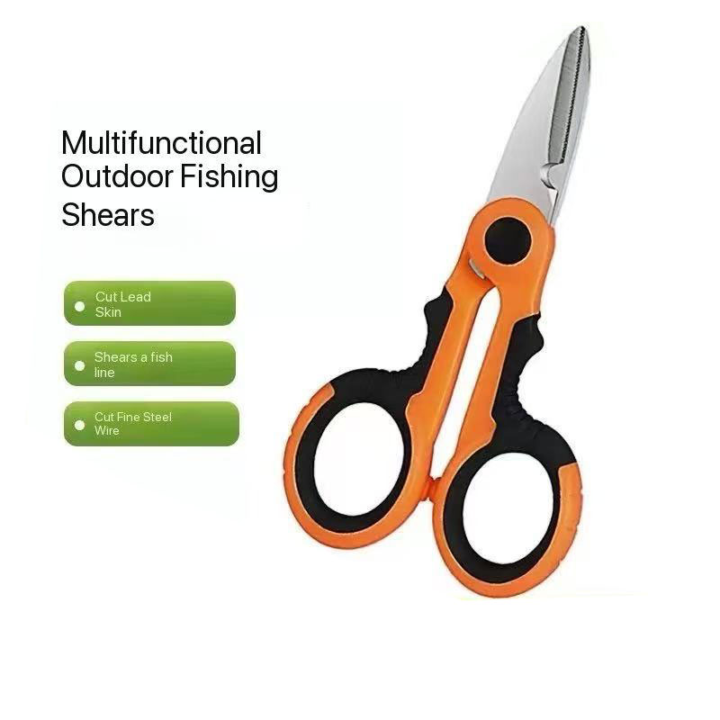 Fishing Equipment You Need - Multifunctional Electrician's Scissors - Equipped with