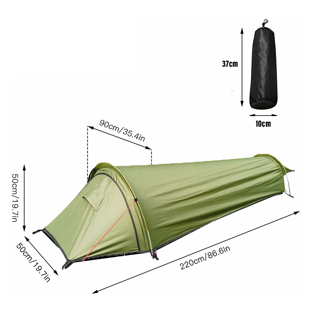 Fishing Equipment You Need - 850g Ultralight 1 Person Tent for