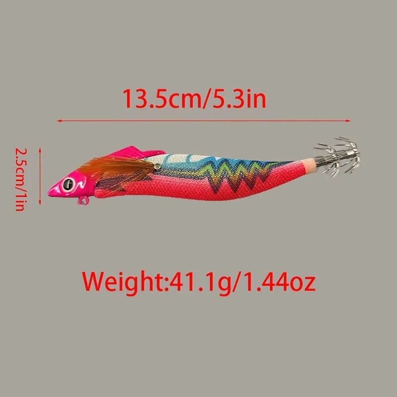 1 Pc Luminous Wood Shrimp Squi - Fishing Equipment Clearance recension och pris