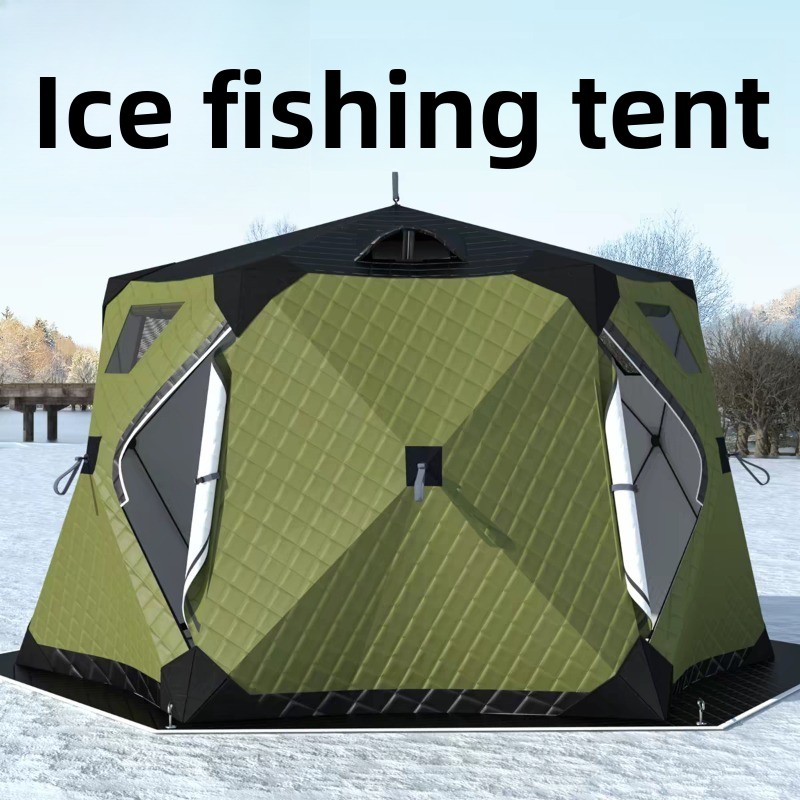 Hexagonal Ice Fishing Hut – Th - Fishing Equipment You Need recension och pris