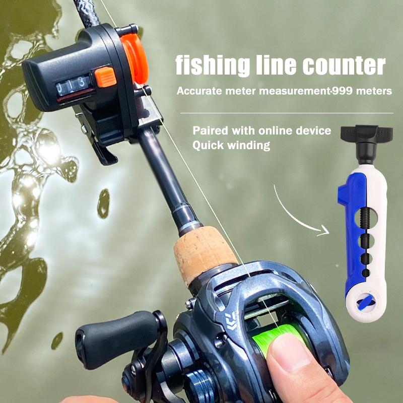 Measurement Counter 0-999M Fis - Fishing Equipment Rod recension och pris