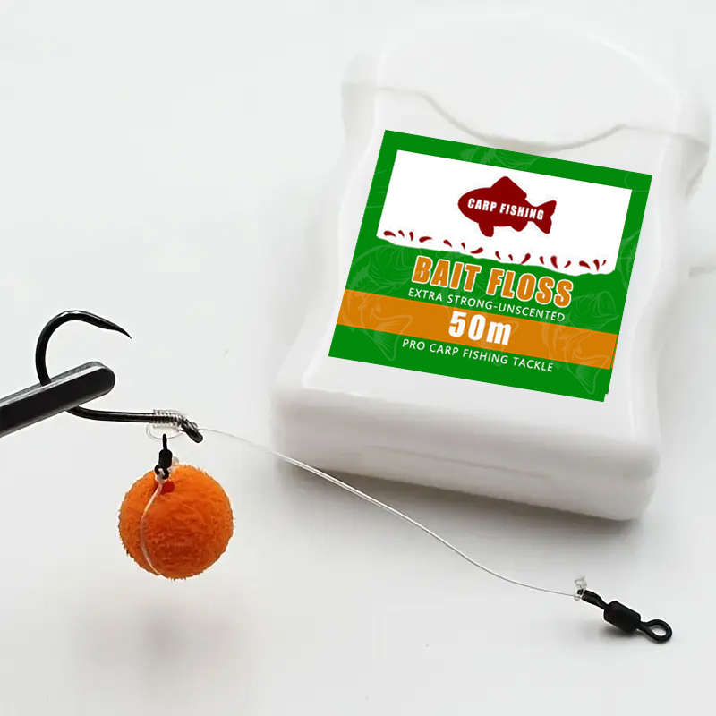 1pc/2pcs 50m Carp Fishing Bait - Freshwater Fishing Kit recension och pris