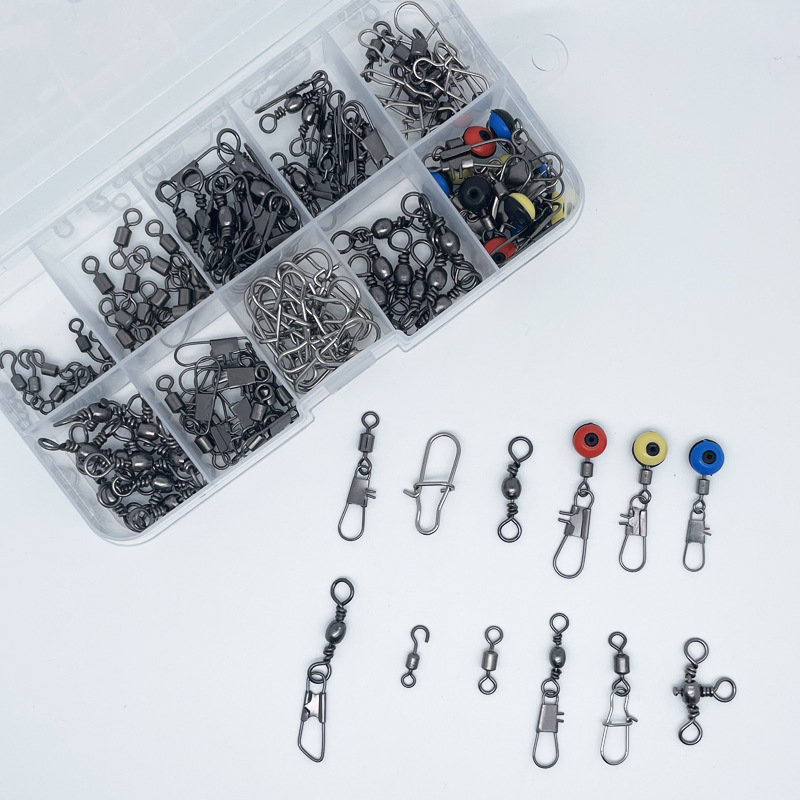 115pcs Fishing Swivel Connecto - Freshwater Fishing Kit recension och pris