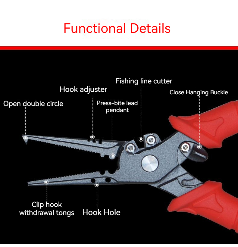 High-Precision Luya Pliers Mul - Fishing Equipment Target recension och pris