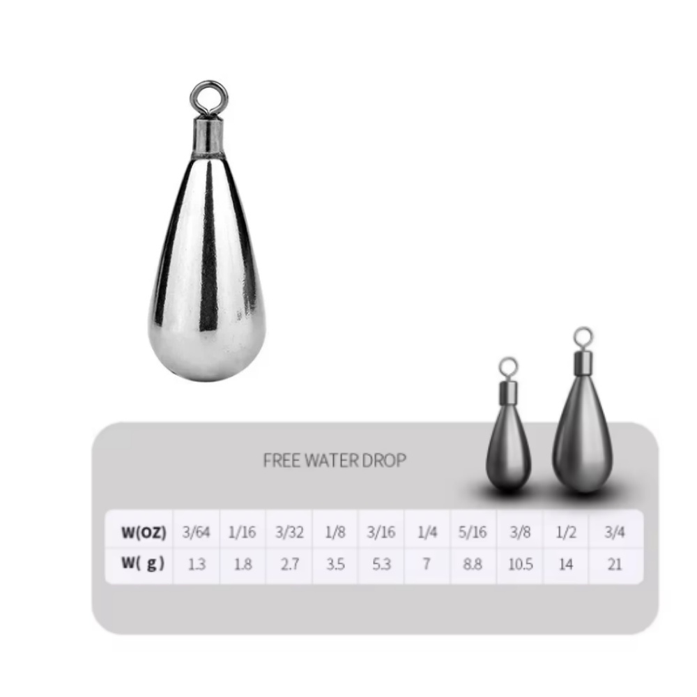5PCS/Lot Tungsten Steel Fishin - Tungsten Sinkers recension och pris