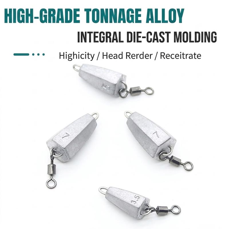 Lead-Free Alloy Bullet Weights - Tungsten Sinkers recension och pris