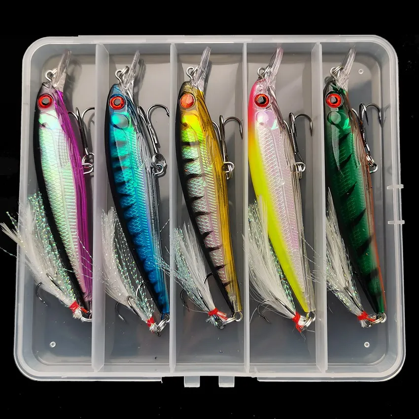5pcs/box Laser 3D Eyes Bionic  - Fishing Lure recension och pris