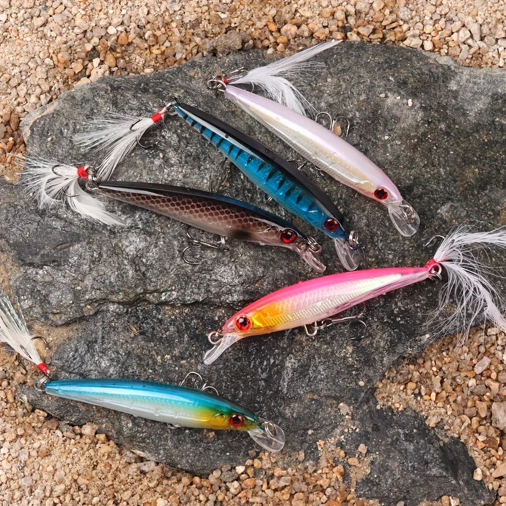 5pcs/box Laser 3D Eyes Bionic  - Fishing Lure recension och pris