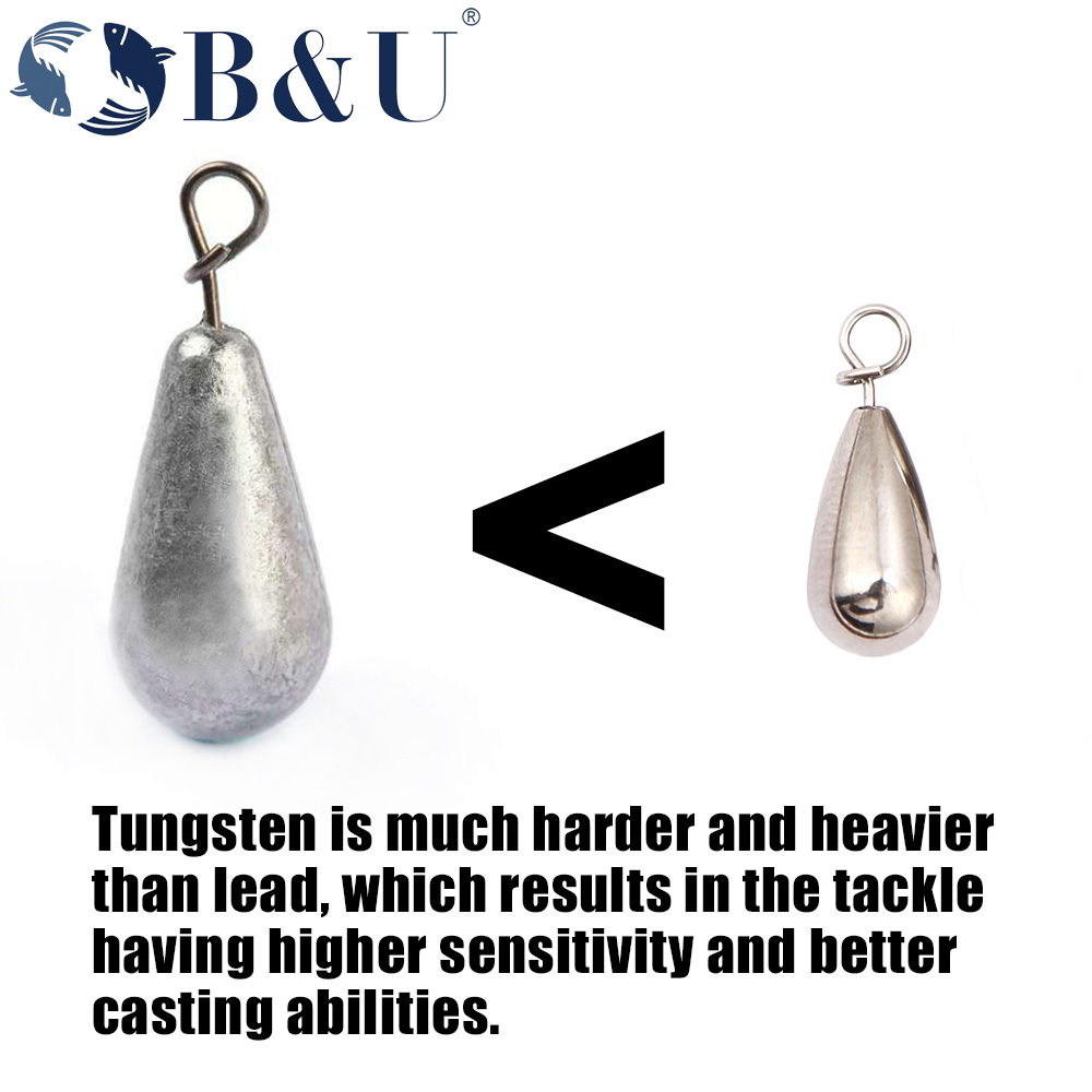 B&U Tungsten Fastach Sinker Fi - Tungsten Sinkers recension och pris