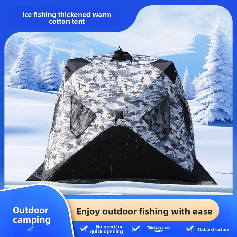Thickened Cotton Ice Fishing T - Fishing Equipment You Need recension och pris