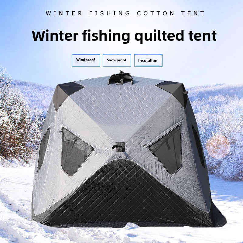 Thickened Cotton Ice Fishing T - Fishing Equipment You Need recension och pris