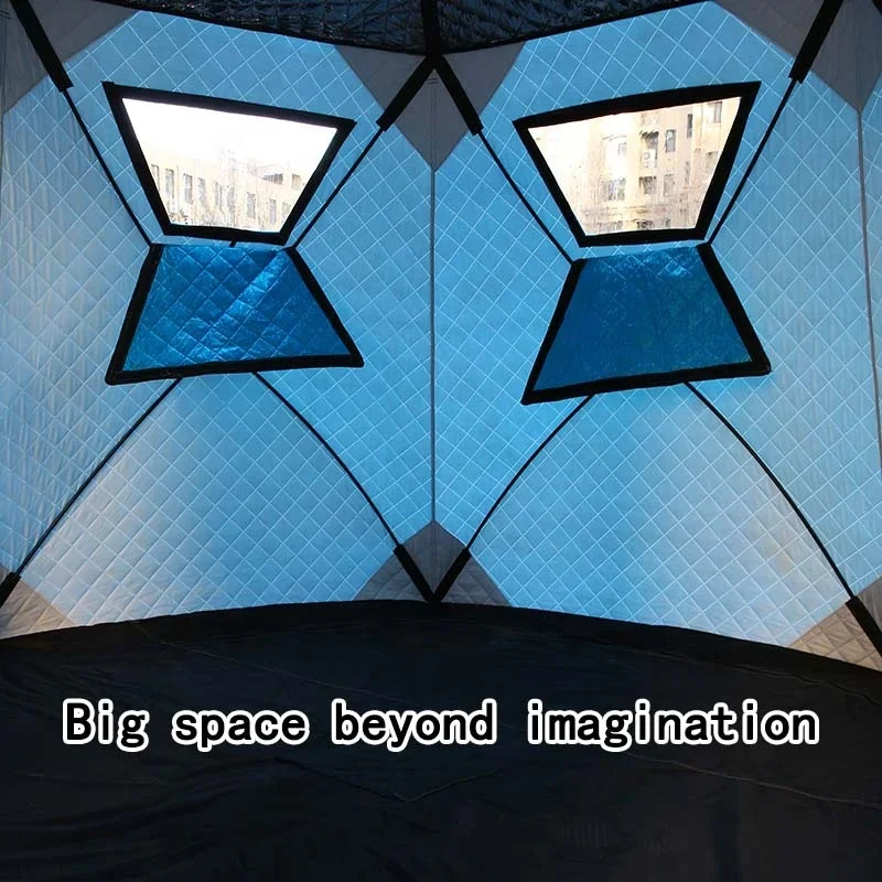Winter Insulated Big Sauna Ten - Fishing Equipment You Need recension och pris