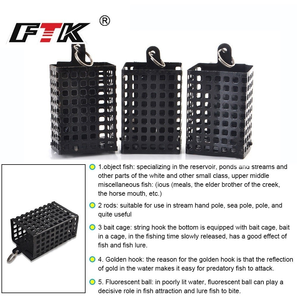 Bait Container Square Shape Me - Freshwater Fishing Kit recension och pris