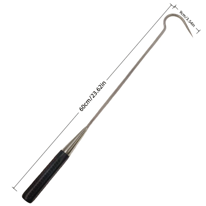 1Pc Fishing Gaff Hook 60cm Sta - Fishing Equipment Essentials recension och pris