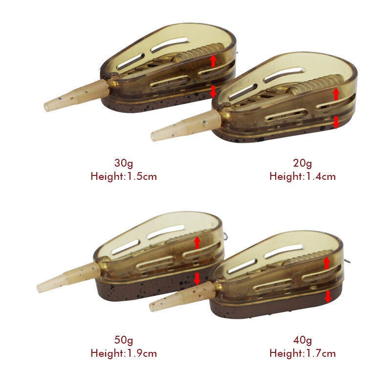 5Pcs Embed Feeder for Fishing  - Freshwater Fishing Kit recension och pris