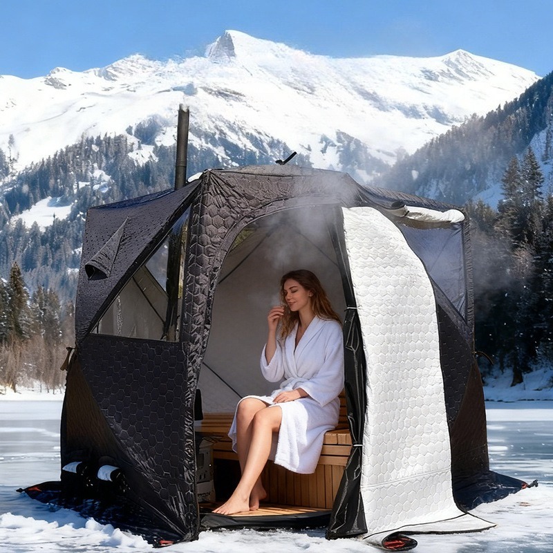 Winter Sauna Tent Winter Thick - Fishing Equipment You Need recension och pris